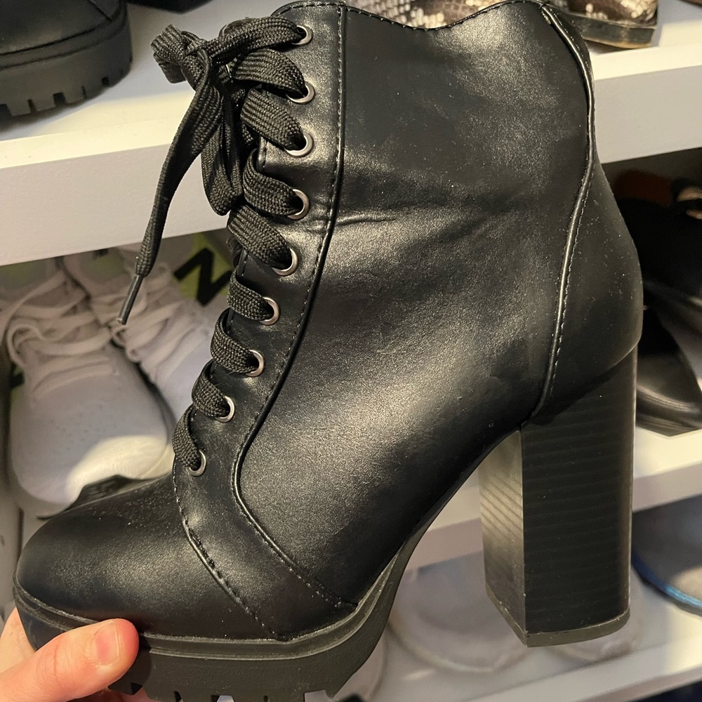Black booties